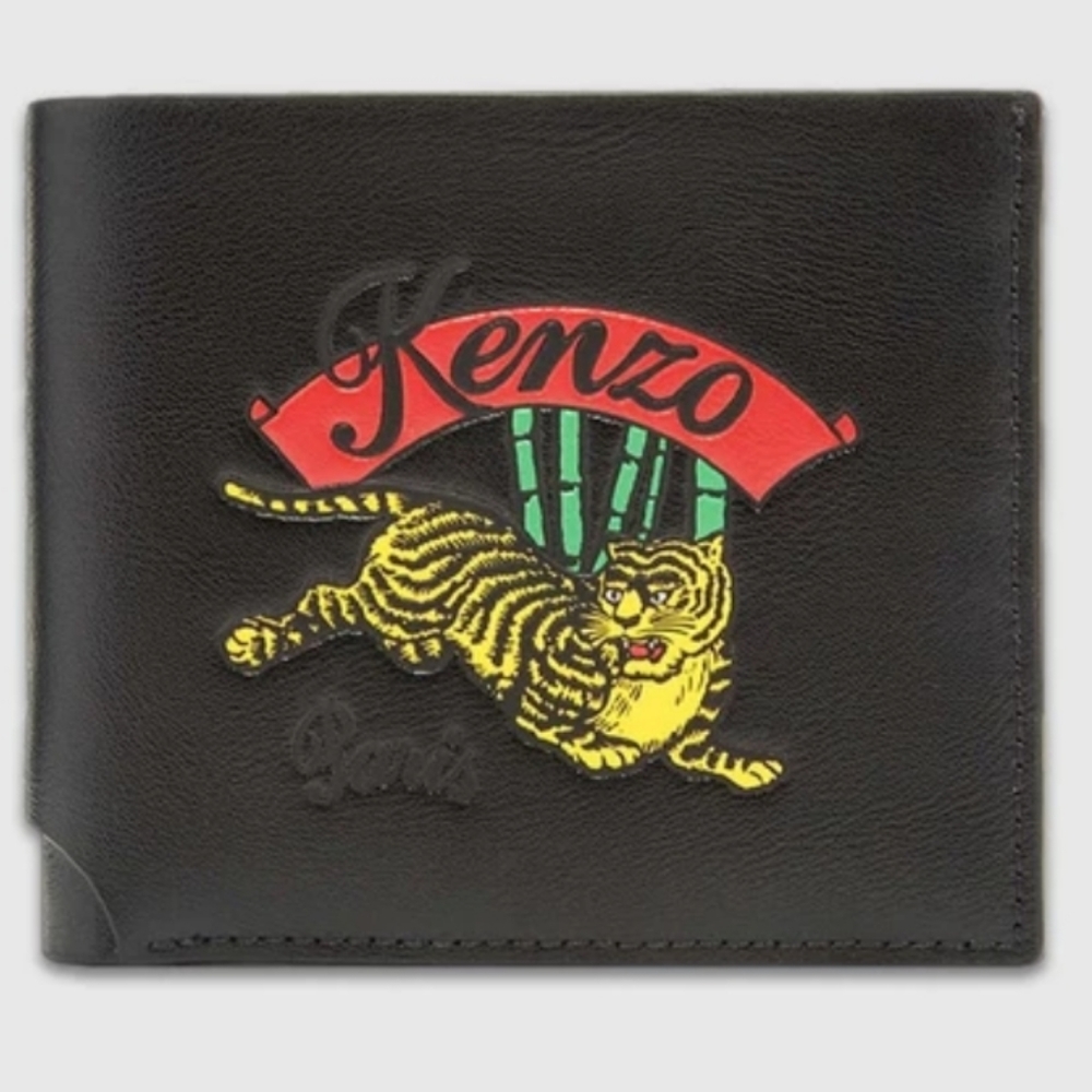 KENZO PARIS Jumping Tiger BiFold Wallet